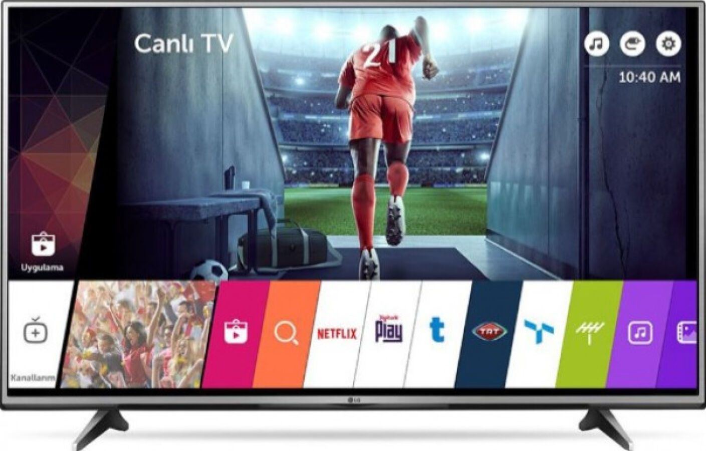 Null TV LG 55UH615V 4K HDR 1200 PMI SMART TV Diagonale : 139 cm (55") TV Ultra H&hellip;