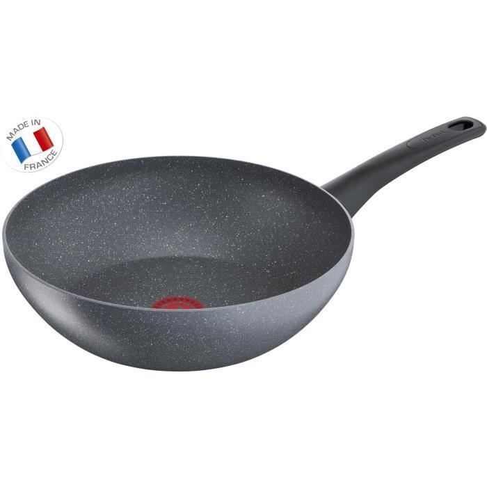 Null TEFAL - G1221902 - CHEF Effet Pierre - Poêle wok - 28 cm TEF3168430290839 E&hellip;