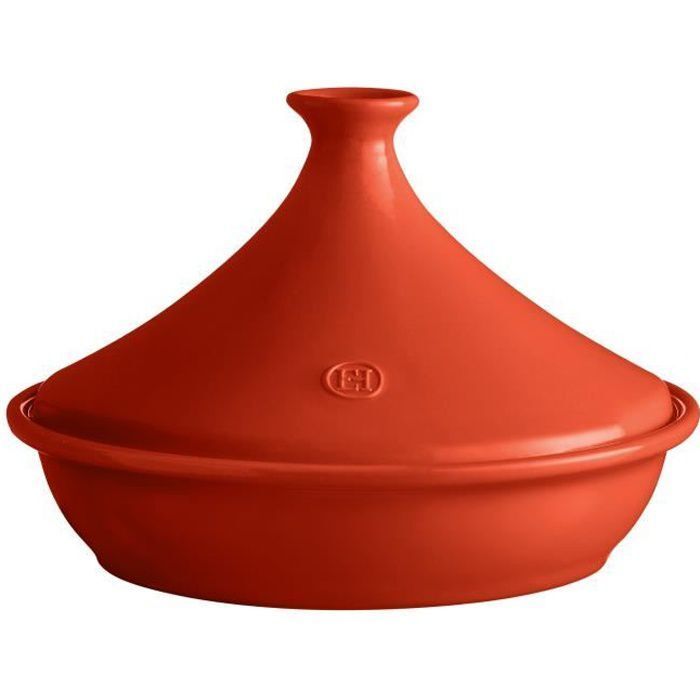 Null EMILE HENRY - Tajine en céramique 32cm tous feux sauf induction coloris coq&hellip;