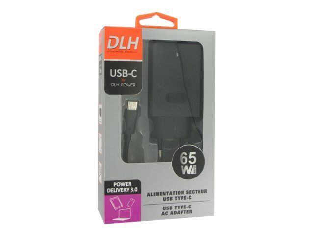 Null Chargeur ordinateur portable DLH 65W UBS-C Noir 557975 FONCTIONNEL (Emballa&hellip;