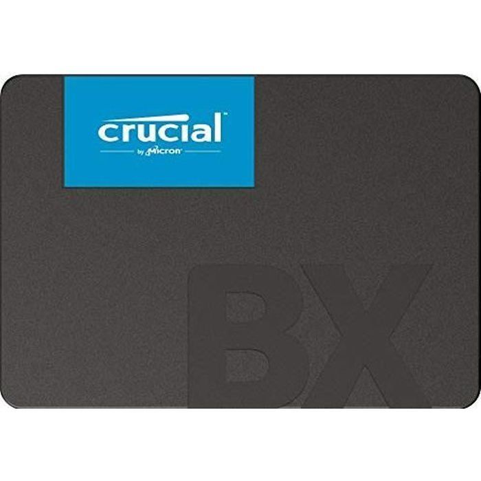 Null CRUCIAL - Lot de 2 Disques SSD Interne BX500 480Go 2,5" pouces (CT480BX500S&hellip;