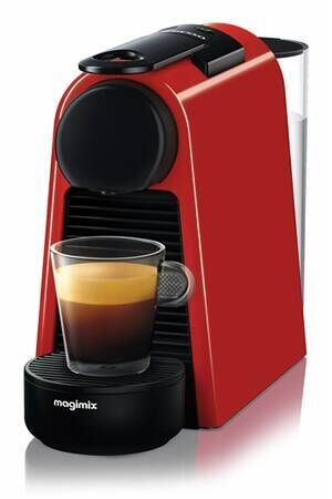 Null Nespresso MAGIMIX Essenza Mini Rouge 11366 Nespresso - Pression 19 bars Cap&hellip;