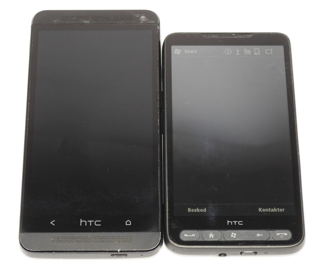 Null HTC - Lot de 2 Smartphones - 1x HTC HD2 (T8585) Coloris Noir + 1x HTC One M&hellip;