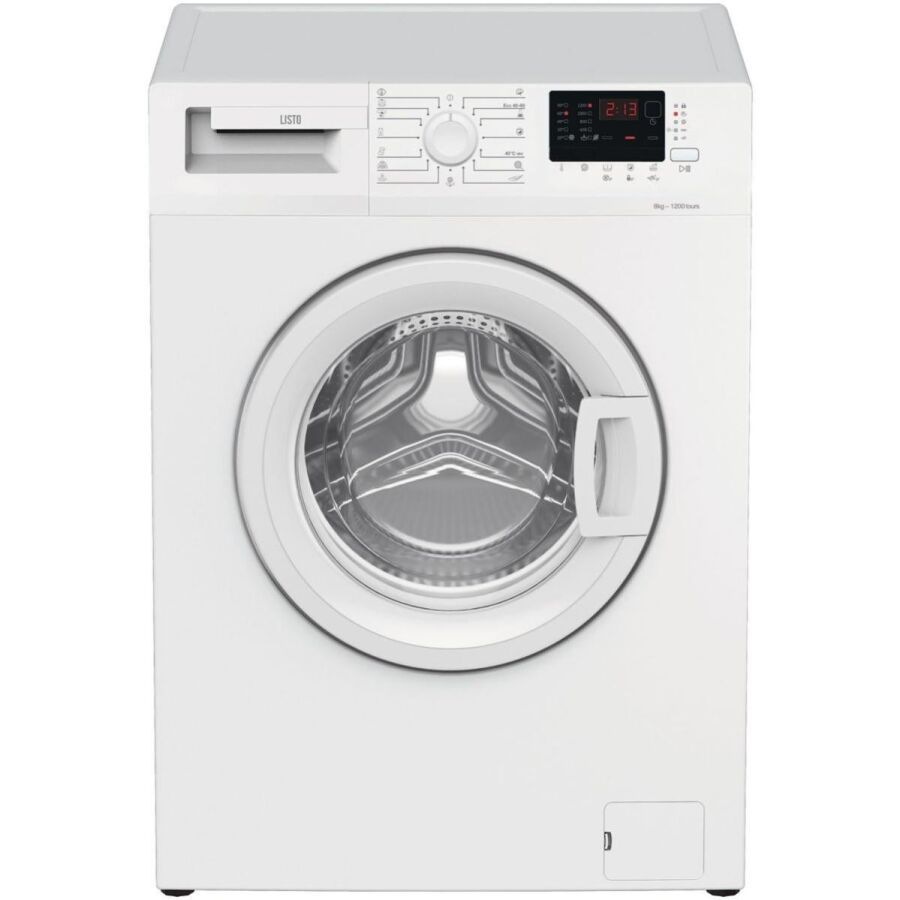 Null Clothes washer LISTO LF812-L2b W x H x D : 60 x 84 x 59 cm Standard capacit&hellip;