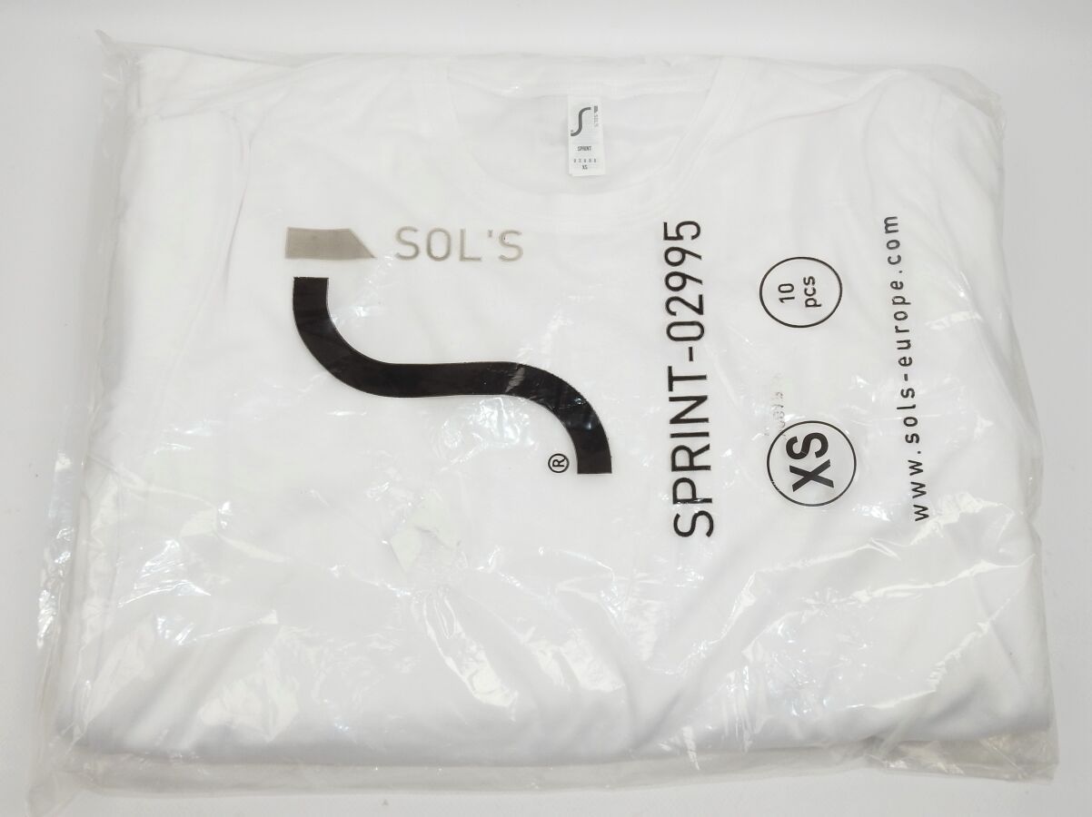Null SOL'S - Lot de 10 T-Shirts Sport Unisexe 02995 Sprint Manches Courtes Taill&hellip;