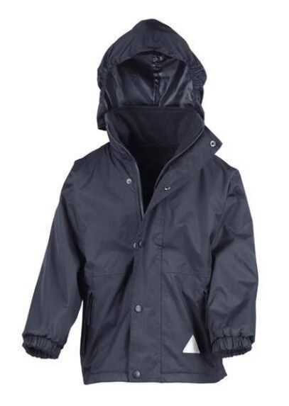 Null RESULT - Veste Imperméable Reversible Polaire R160J avec Capuches pour Enfa&hellip;