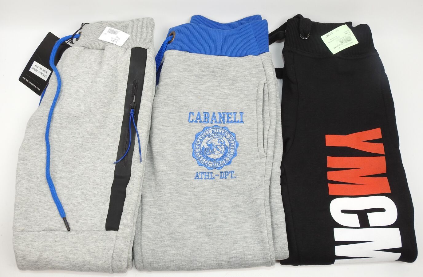 Null CABANELI - YMCB - Lot de 3 Pantalons de Jogging pour Enfant - Sarouel 8 ans&hellip;