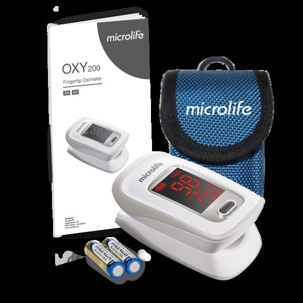 Null MICROLIFE - Oxymètre de Pouls de Doigt Oxy 200 Portable - SD16 - Produit Ne&hellip;