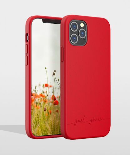 Null Coque JUST GREEN iPhone 12/12 Pro Bio rouge [570675] 3571211440284 FONCTION&hellip;