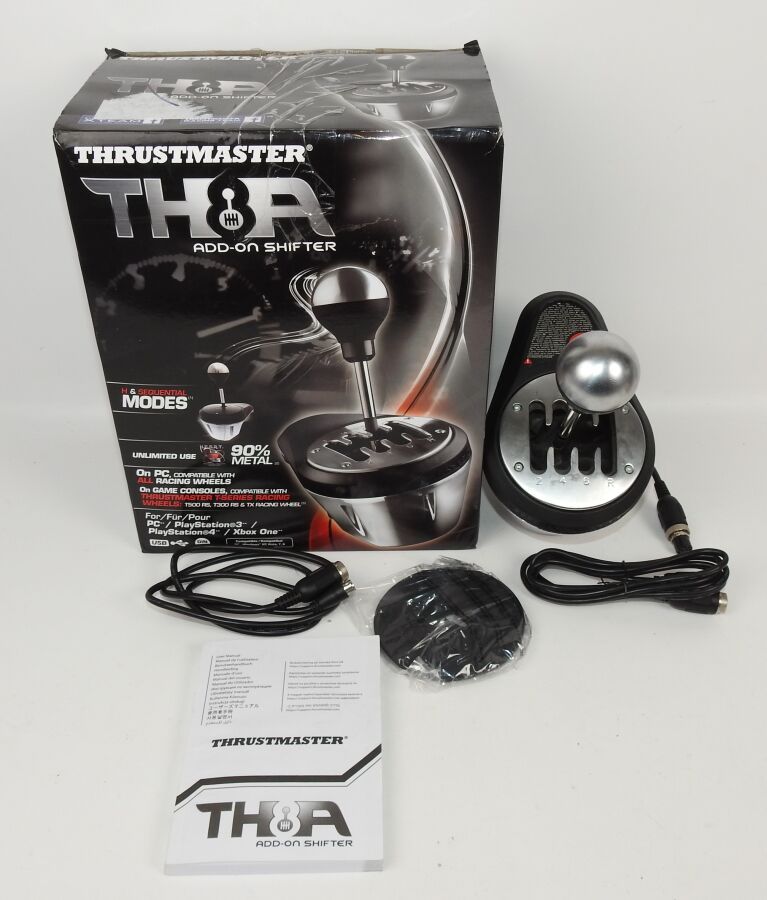 THRUSTMASTER Levier de vitesse TH8A SHIFTER ADD-ON - PC …