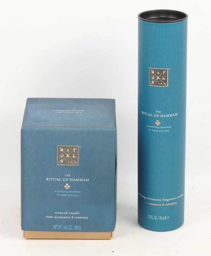 Null RITUALS - Lot de 2 Pièces - Bougie Parfumé The Ritual of Hammam 290g + Mini&hellip;