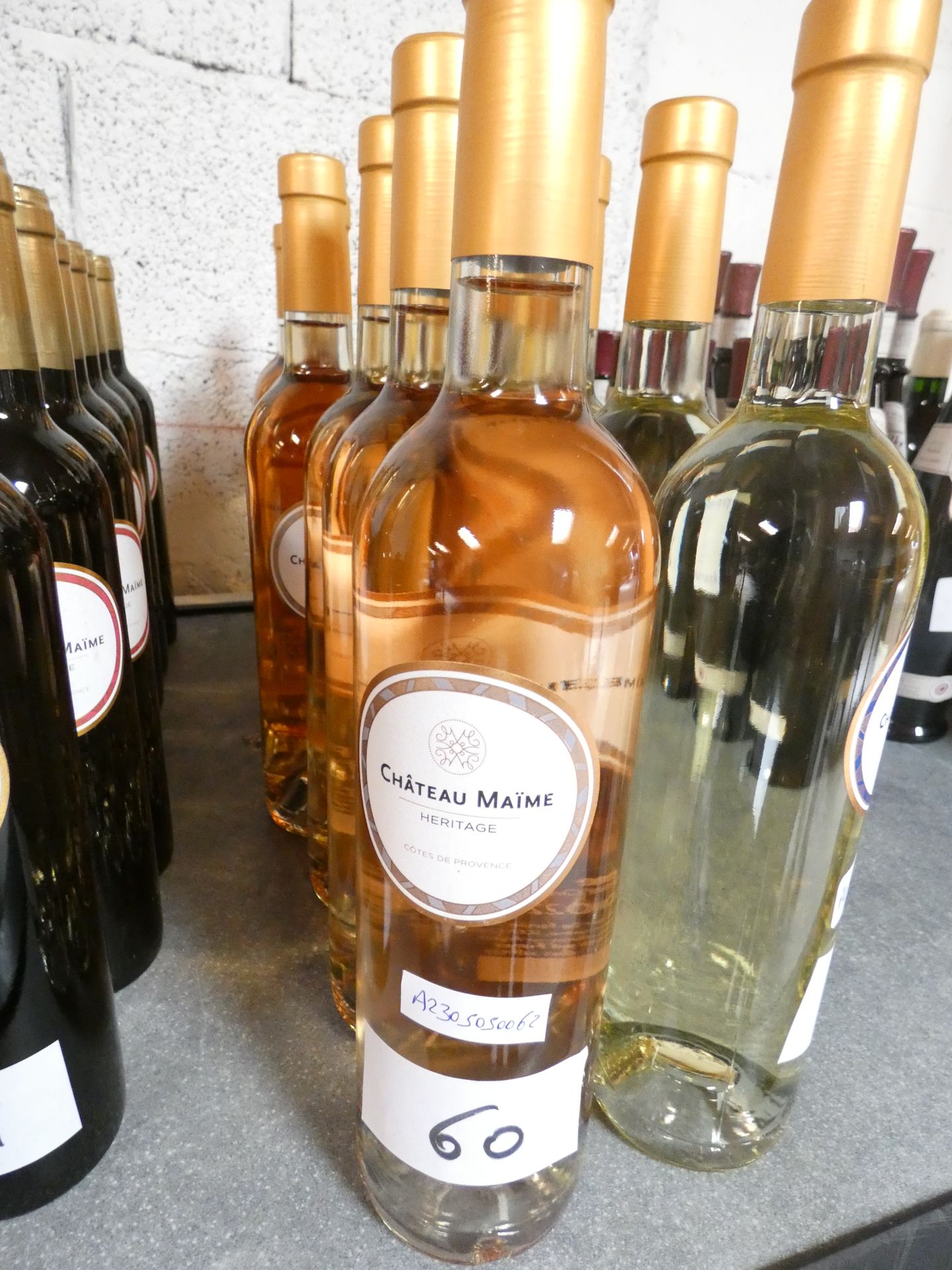 Null 8 BOTTLES OF CHATEAU MAIME HERITAGE ROSE 2022 75CL 13°.