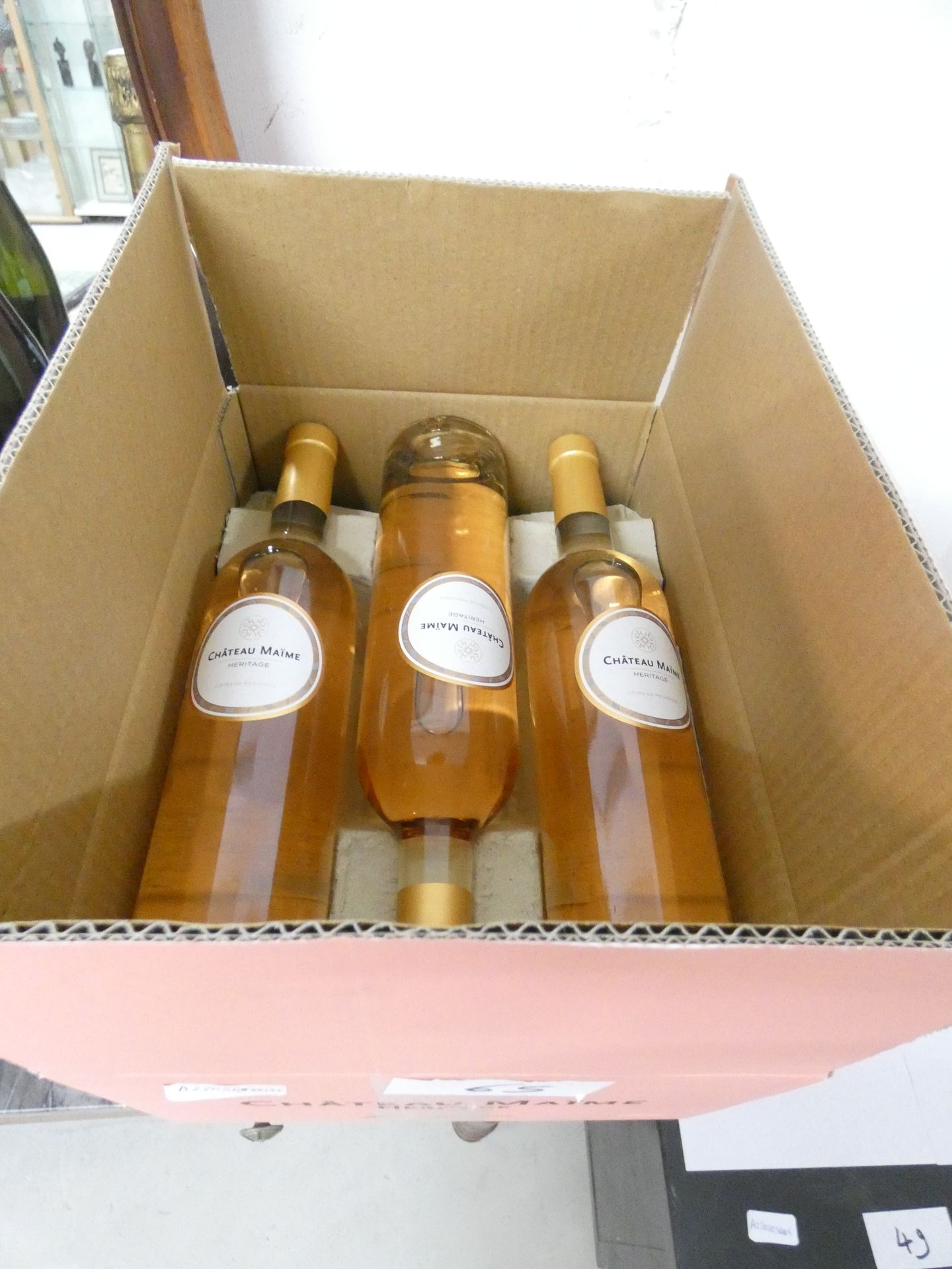 Null 1 BOX OF 6 BOTTLES OF CHATEAU MAIME ROSE 13° 75 CL
