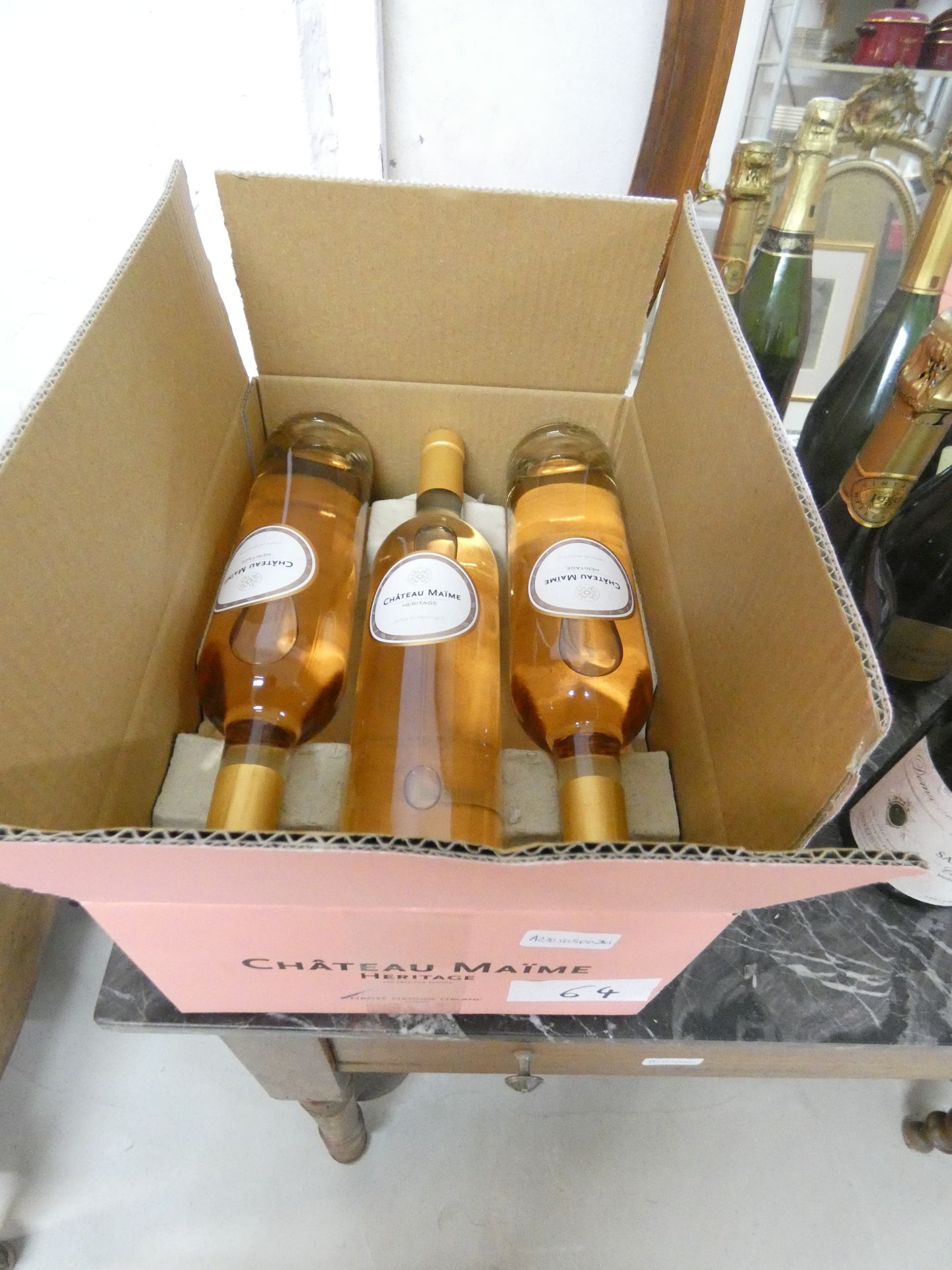 Null 1 BOX OF 6 BOTTLES OF CHATEAU MAIME ROSE 75 CL 13°.