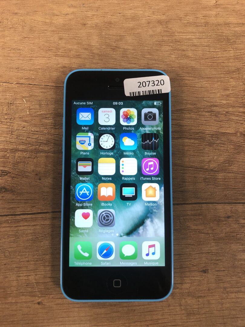 Null 1 IPHONE 5C 8GB SOLD AS IS - NOT TESTED ref 207320