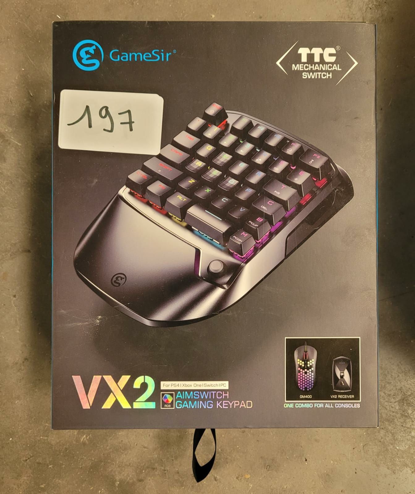 GameSir VX2 AimSwitch Gaming clavier et souris kit 
Équipé de 36 interrupteurs r&hellip;