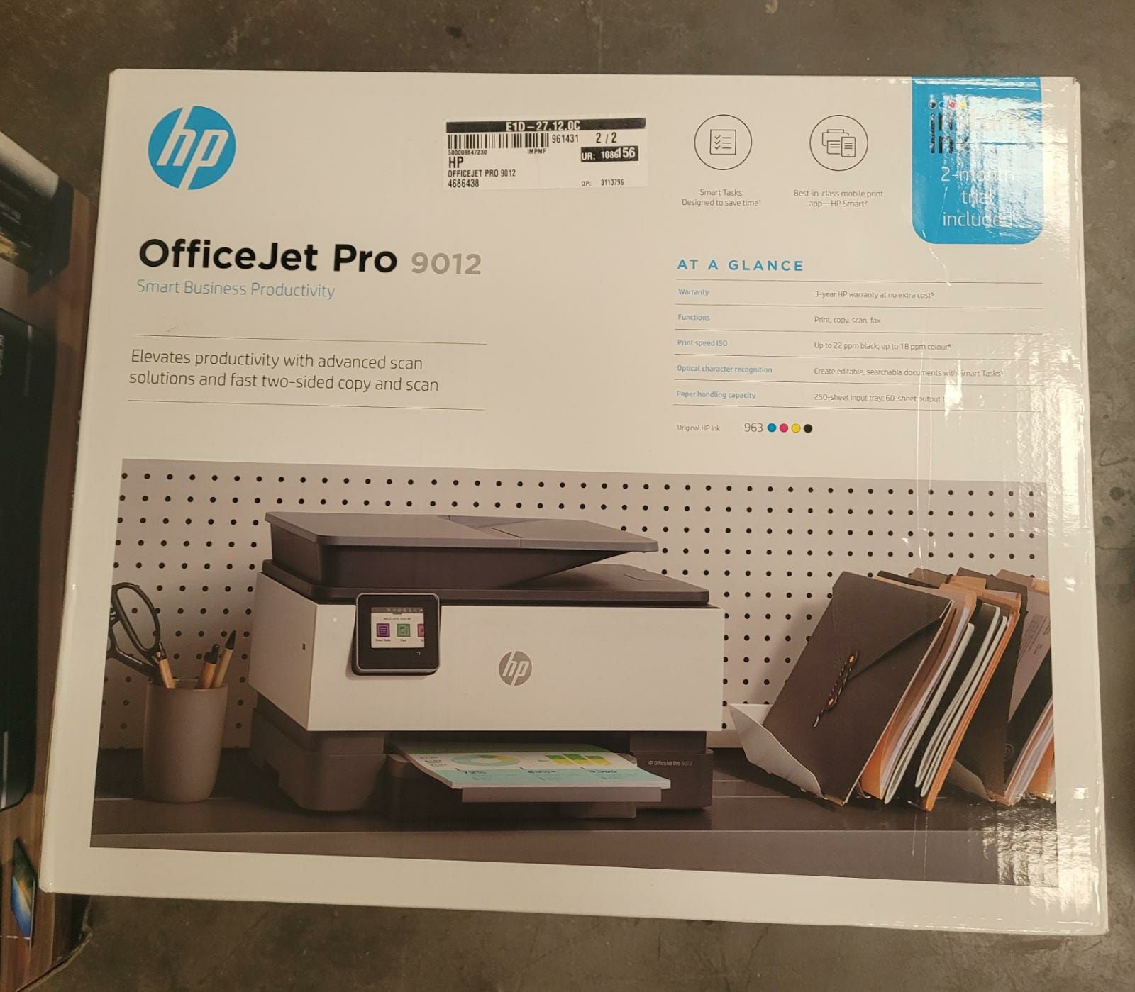 Imprimante multifonction HP OFFICEJET PRO 9012 
Le choix idéal pour les professi&hellip;