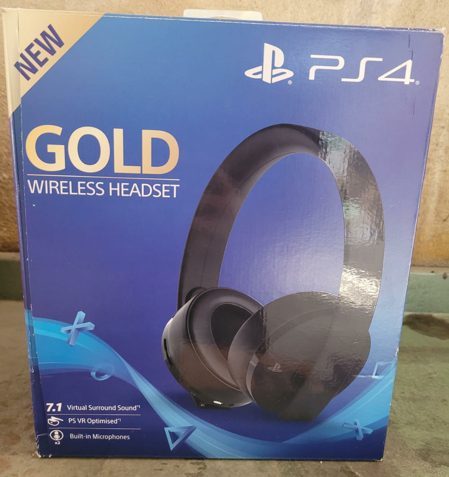 Casque PS4 sans fil Gold Edition - Sony 
Casque Réducteur de Bruit Gaming avec M&hellip;