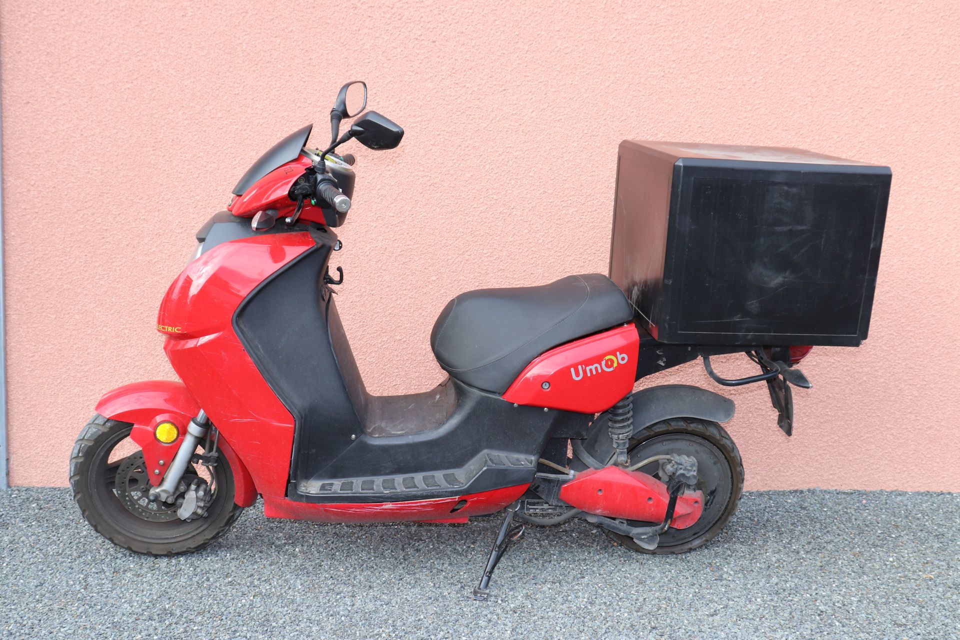 Null SCOOTER ELECTRIQUE U MOB S5 DELIVERY COMPORTANT 19 750 KM - COULEUR ROUGE A&hellip;