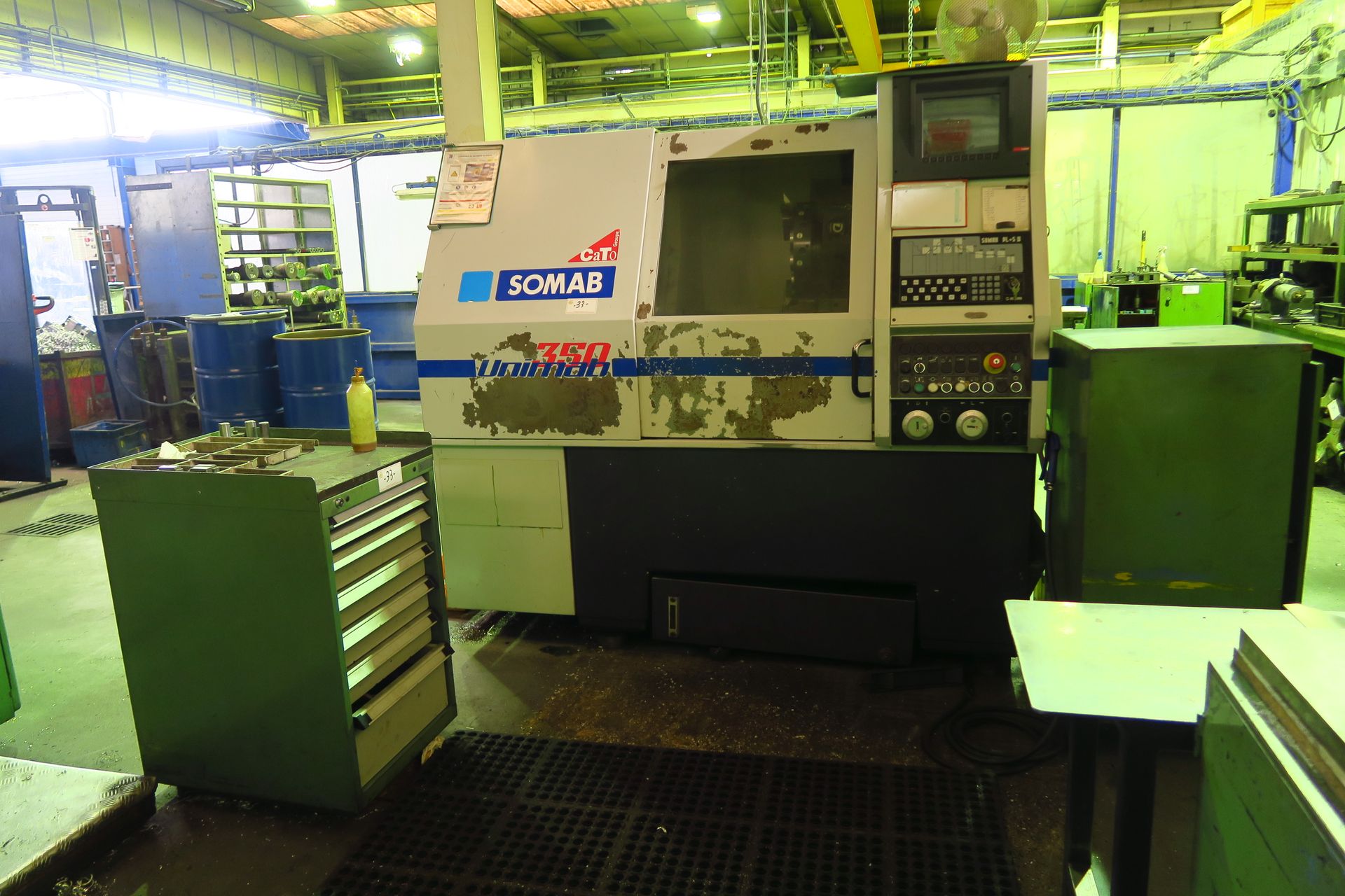 Null Numerical control lathe SOMAB (TO3101), type UNI-350.T.A, N°87616, year 200&hellip;