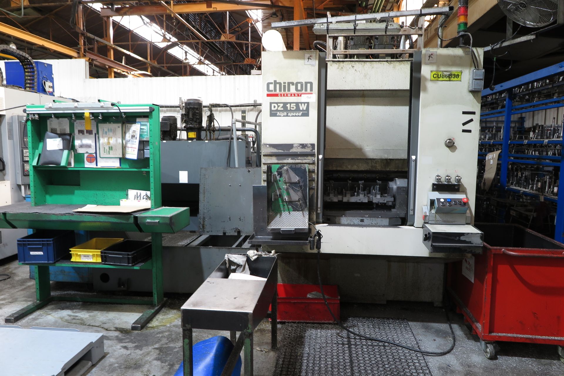 Null Machining center CHIRON (CU86B38), type DZ 15W high speed, CN CN SIEMENS, m&hellip;