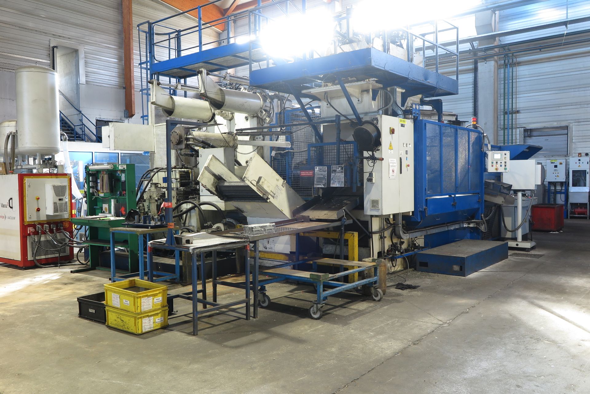 Null Moulding unit 1600T including IDRA aluminium injection moulding machine, ty&hellip;