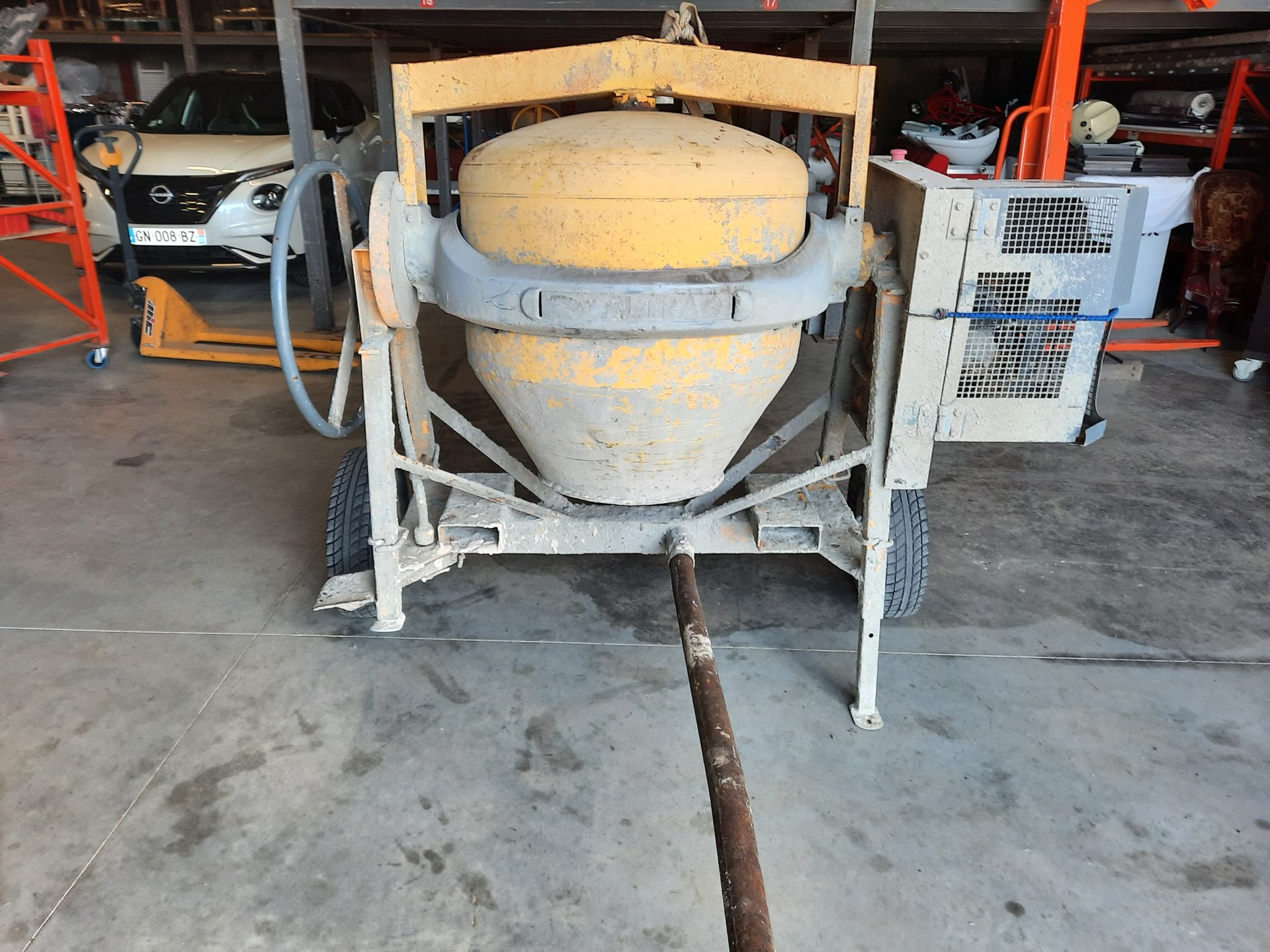 Null 1 ALTRAD thermal concrete mixer 3 bags