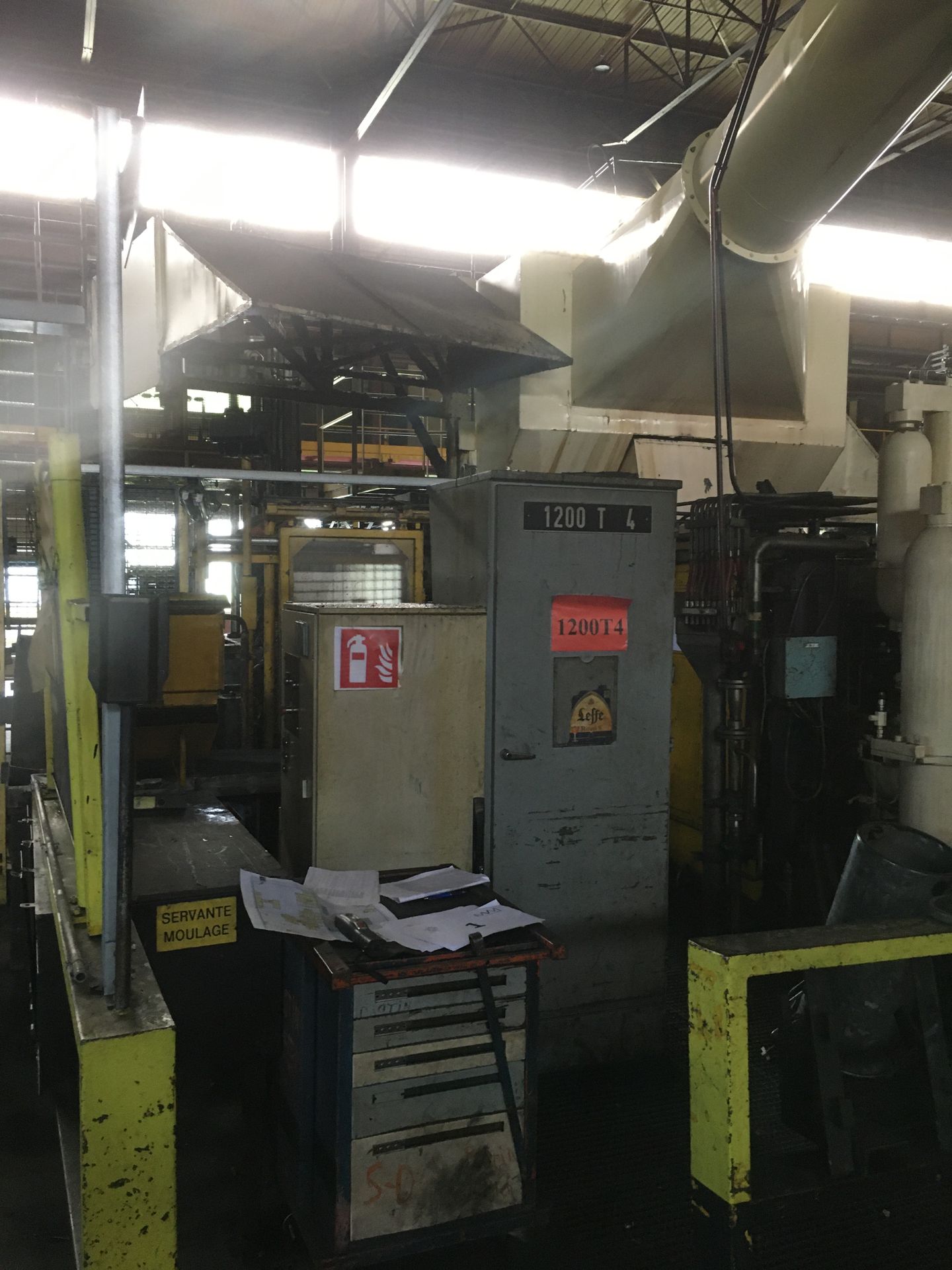 Null 
1200T4 - 1 automated injection moulding press site currently out of order,&hellip;