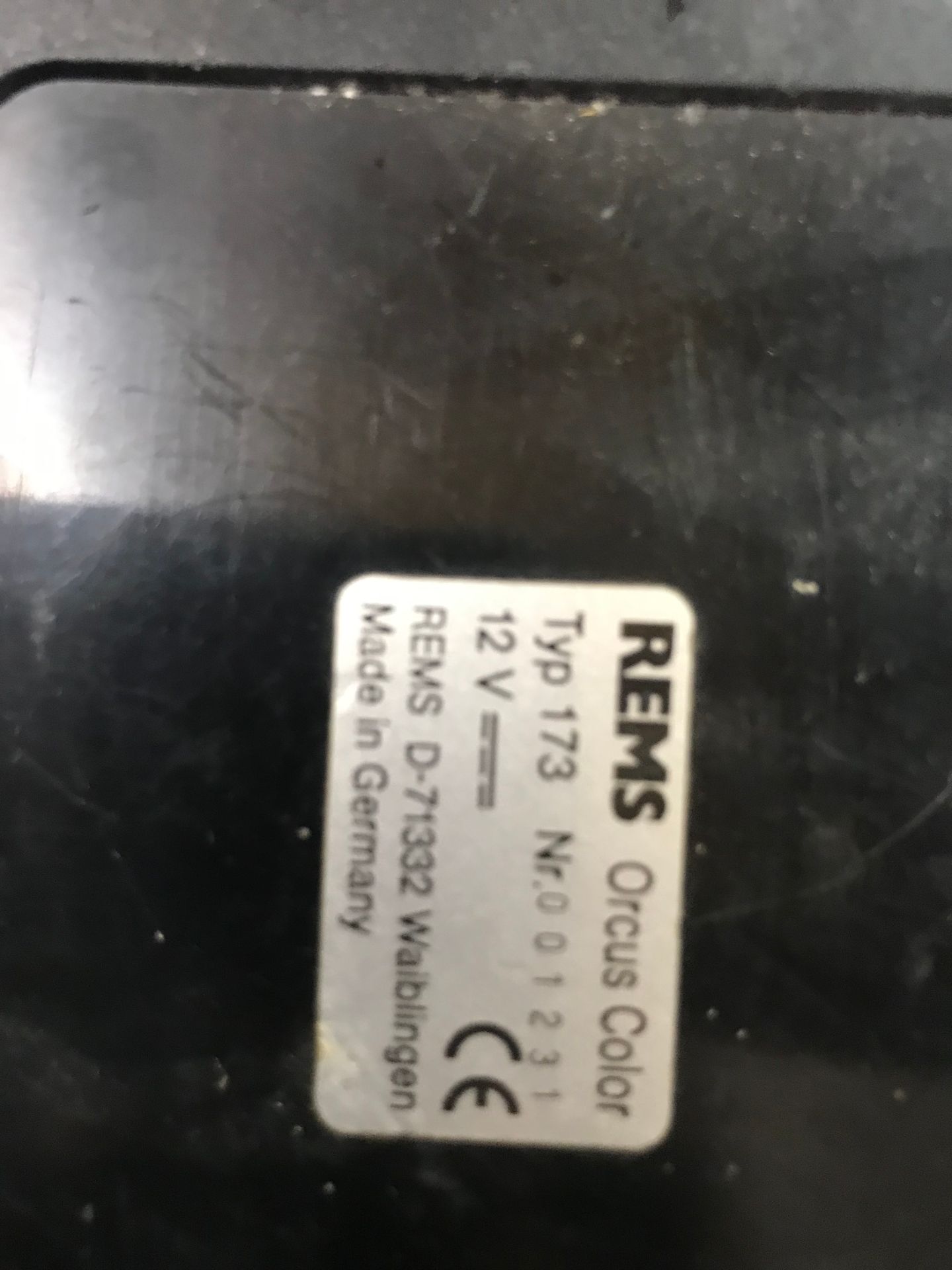 Null 1 caméra d'inspection de marque REMS type OCUS COLOR type 173 avec malette