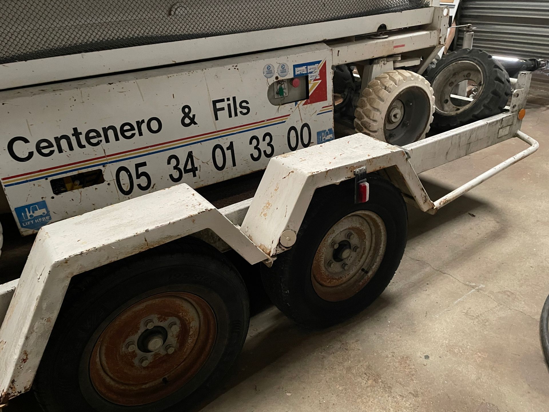 Null 1 trailer brand MOIROUD type ECO350A, registered FN 627 AS, year 26/11/1999&hellip;