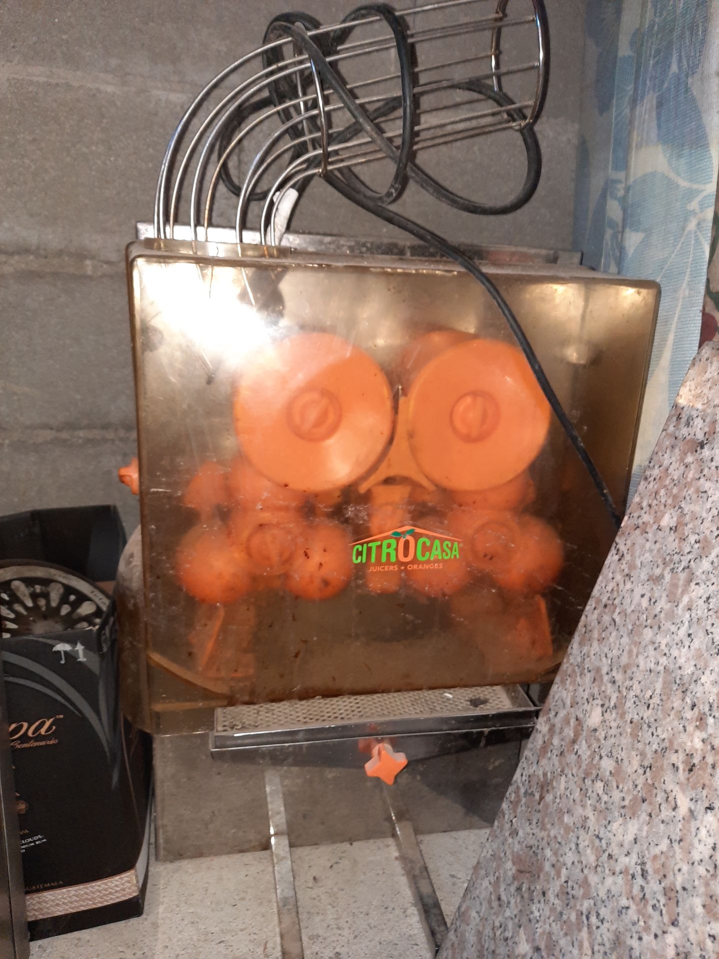 Null 1 machine à jus d’orange pressée