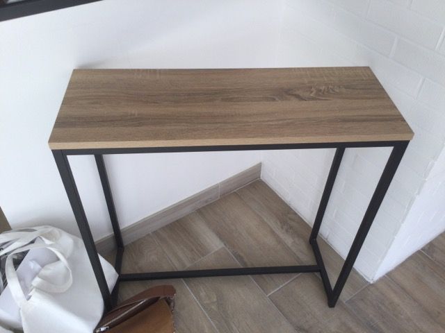 Null A wood and metal console 30/80