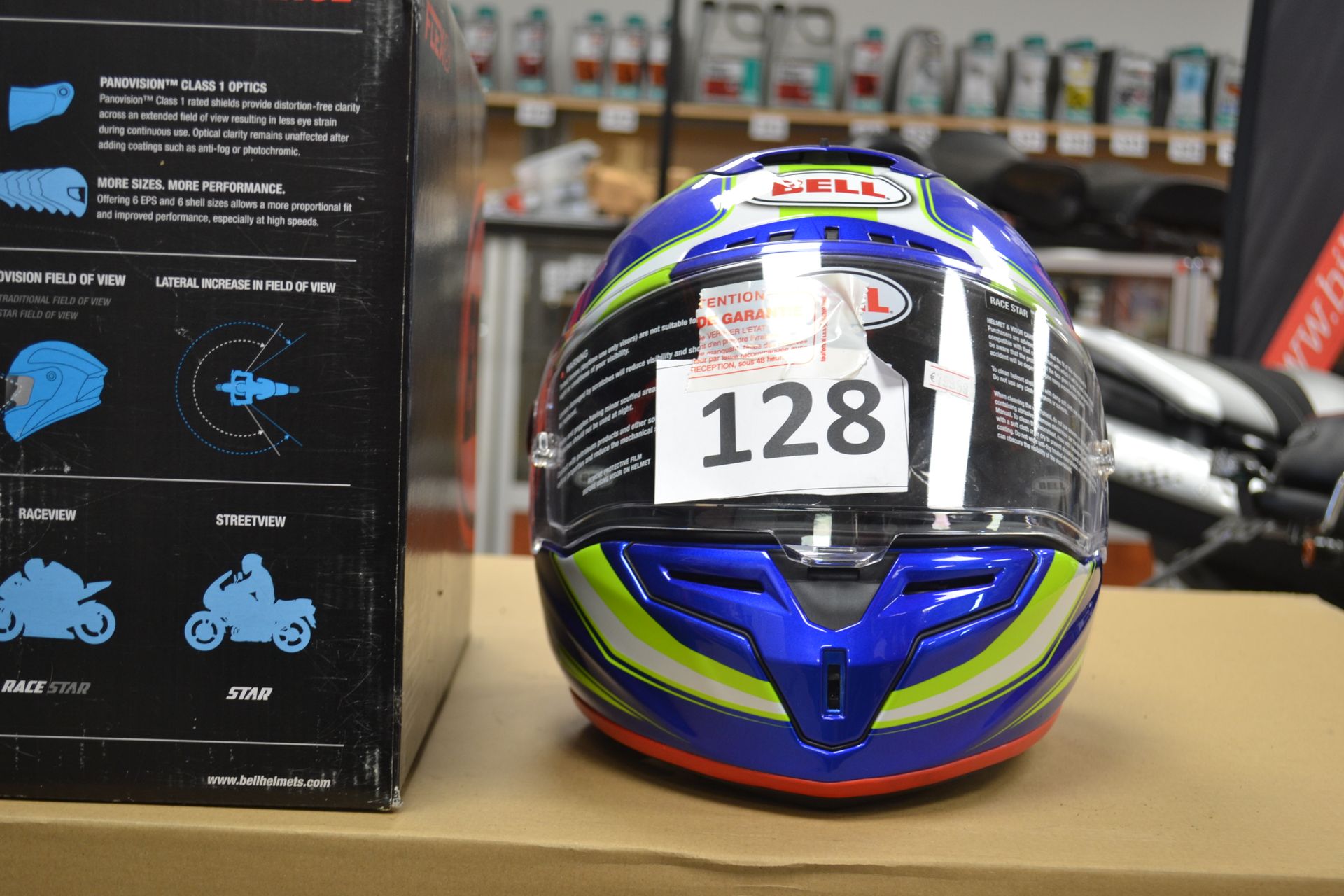 Null Casque neuf BELL STAR SERIES (Race Star), taille M, avec sa boîte