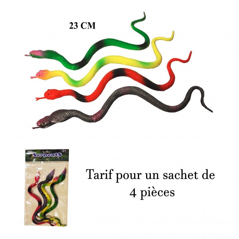 Null 360 FIGURINES SERPENTS 23CM