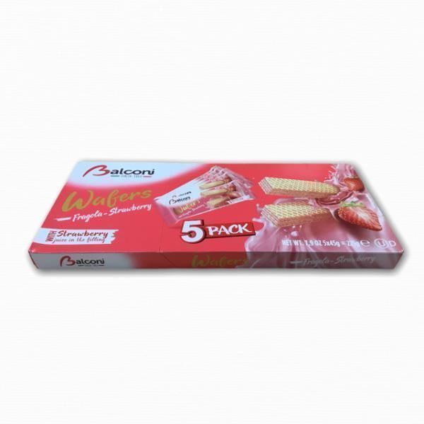 Null 20 Wafers Multi Fraise 5x45g