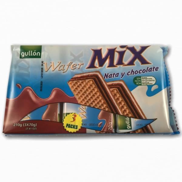Null 12 Wafers Mix Vanilla and chocolate 3x60g