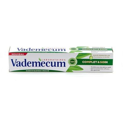 Null 10 packages of 12 pieces Vademecum Toothpaste 65ml Complete And Care