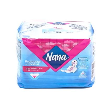 Null 10 packs of 24 NANA Maxi Hygienic Napkins