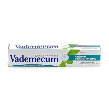 Null 3 packages of 12 pieces Vademecum Toothpaste 65ml Minerals & Enamel Repair