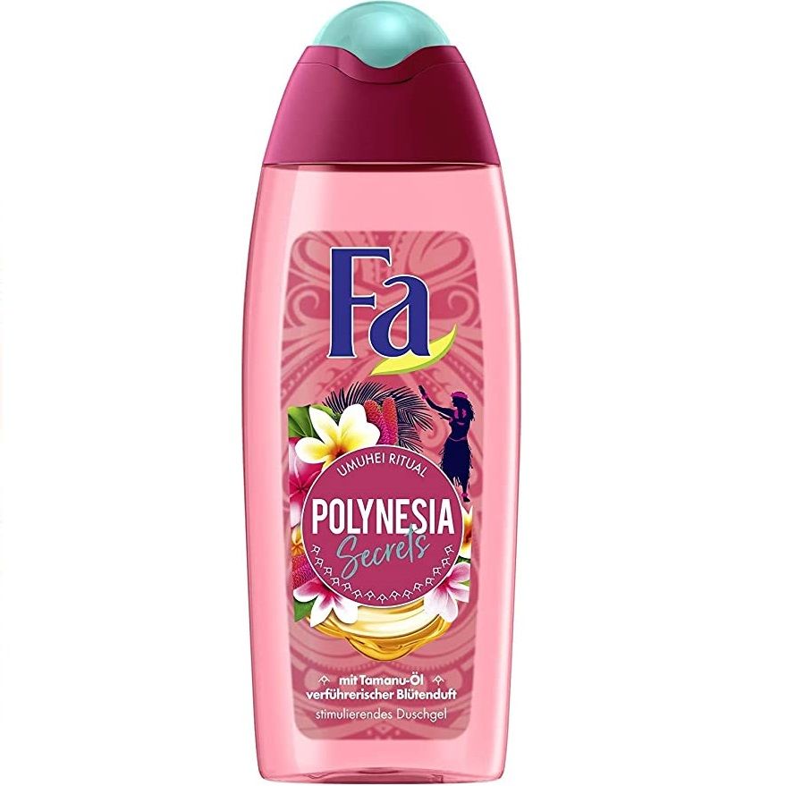 Null 10 packages of 12 Shower Gel FA 250ml Polynesia Secrets
