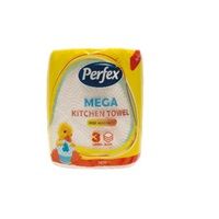 Null 3 Packs of 8 pieces Perfex Mega 3-ply paper towels