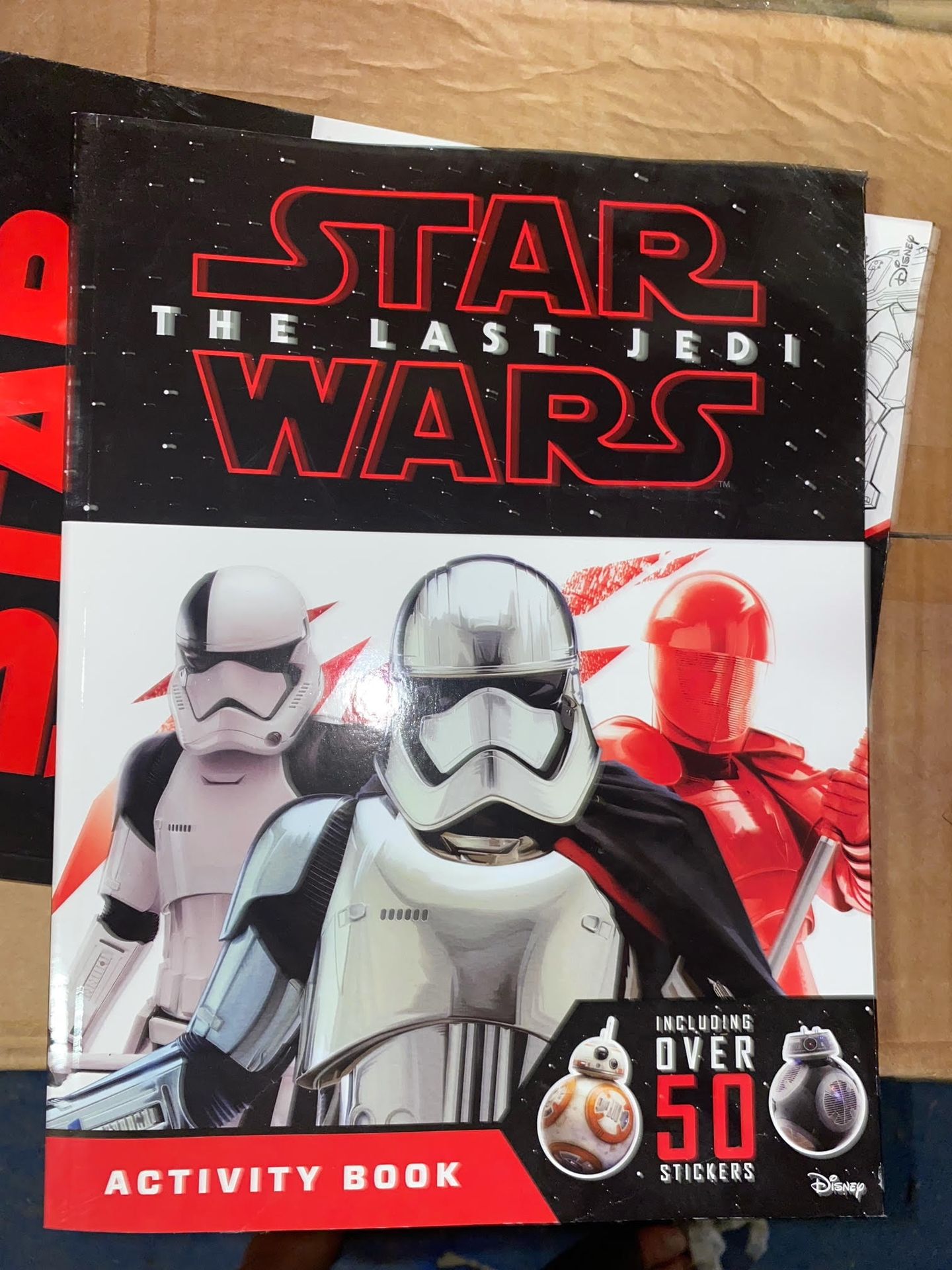 Null Set of 30 star wars coloring activity books
