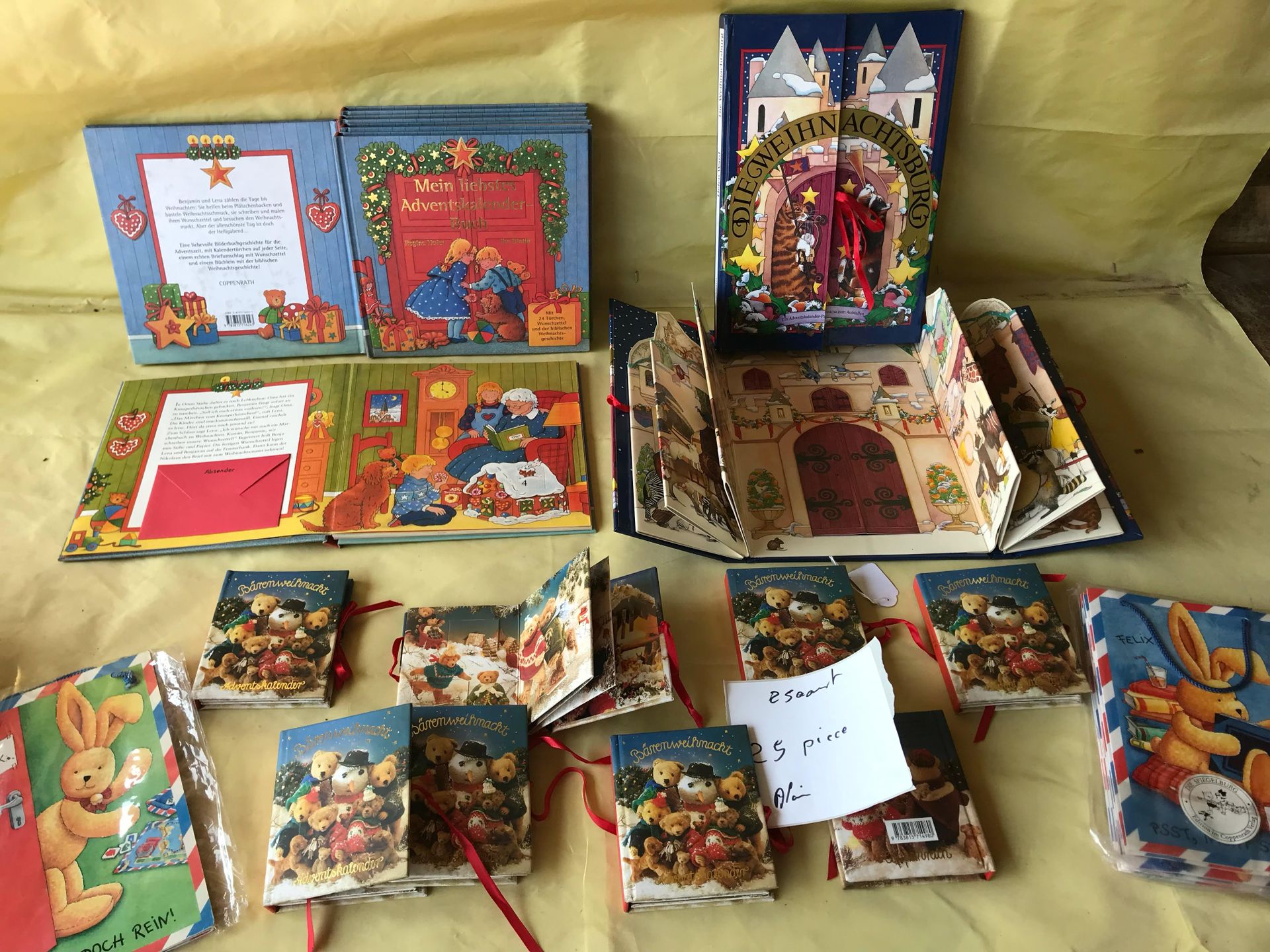 Null Set of 25 pieces of Christmas books