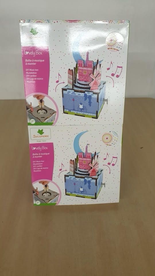 Null Set of 10 music toy boxes