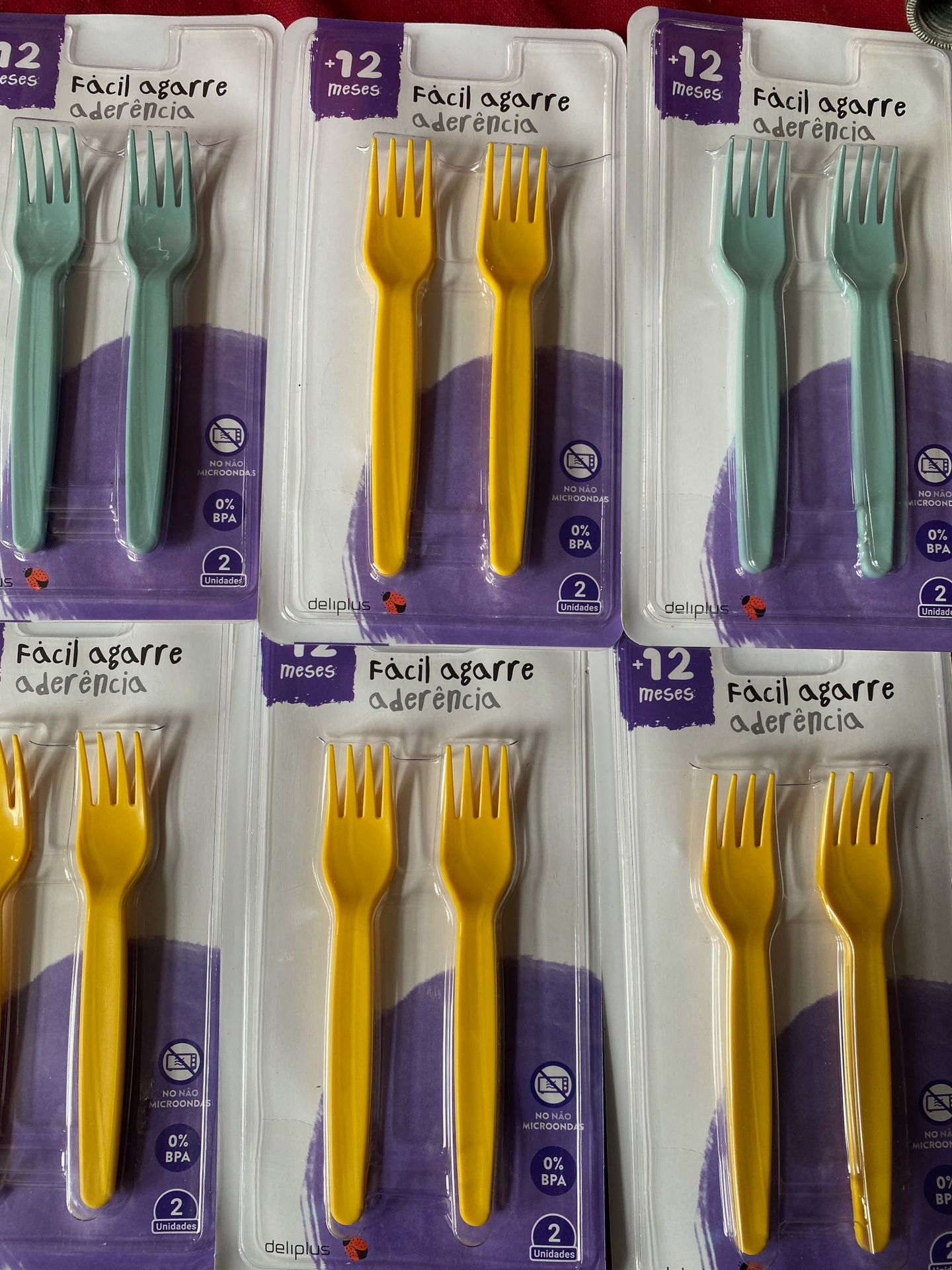 Null Pack of 25 packages of 2 baby forks refpbijou