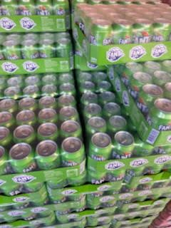 Lot de 24 canettes de Fanta vert