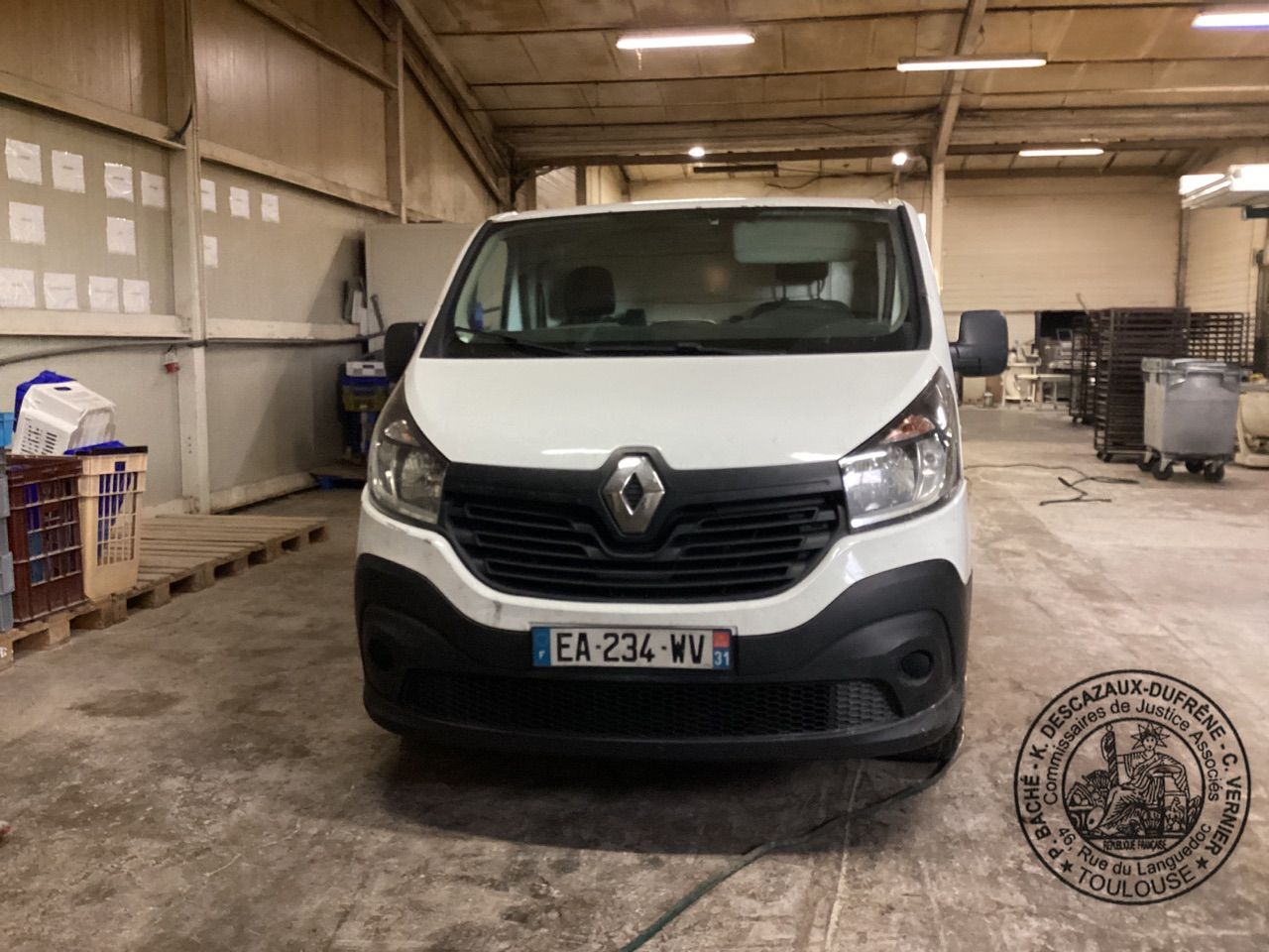 A RENAULT TRAFIC vehicle with registration number EA-234…