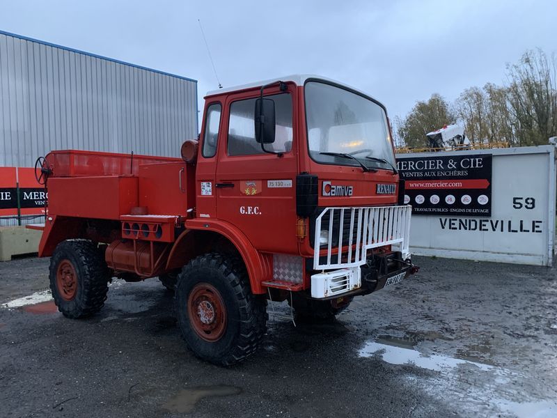 Null CAM RENAULT CAMIVA 75.130 4X4 FIRE BRIGADE AVEC TREUIL - AN1983 - 21586KM -&hellip;