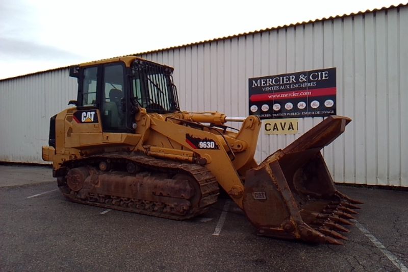 Null LEV CATERPILLAR CHARGEUSE SUR CHENILLES 963D 20T - AN 2010 - 8480H-8480Kms-&hellip;
