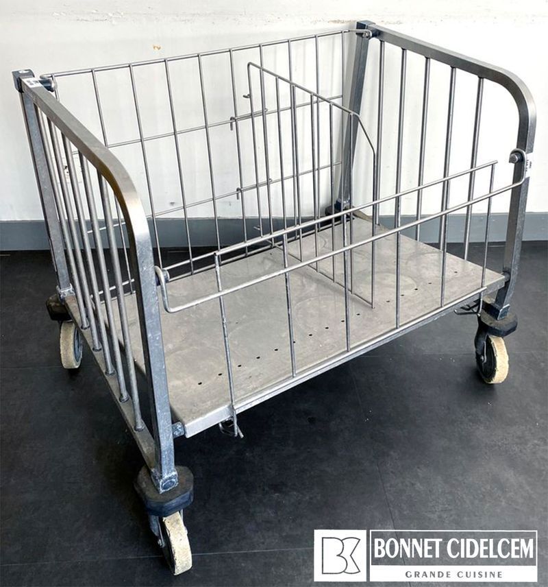 Null 3 UNITS: CIDELCEM DRAINING CART MODEL CIDELROLL IN STAINLESS STEEL. 75 X 91&hellip;